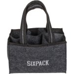 Flaschentasche Filztasche 6 Flaschen Flaschenhalter Bierträger Sixpack Männertasche