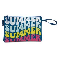 Bikini Wetbag Badetasche Blau wasserdichte Nasstasche...