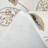 Wachstuch Tischdecke Blumen Muster rechteckig abwaschbar Gartentischdecke fleckenabweisend