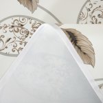 Wachstuch Tischdecke Blumen Muster rechteckig abwaschbar Gartentischdecke fleckenabweisend