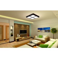 Wandbild Holzrahmen 2-teiliges -Set 50x140 cm Standlandschaft Nacht Lichter Dekoration