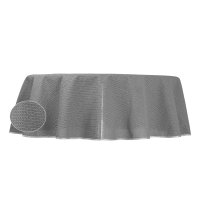 Tischdecke Gartentischdecke 140x180 cm oval Hellgrau PVC...