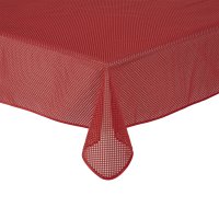 Tischdecke Gartentischdecke Karo Outdoor Weichschaum PVC rechteckig Terrasse Garten rutschfest wetterfest