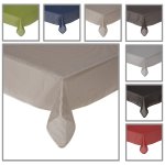 Tischdecke Gartentischdecke Karo Outdoor Weichschaum PVC rechteckig Terrasse Garten rutschfest wetterfest