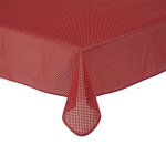 Tischdecke Gartentischdecke Karo Outdoor Weichschaum PVC rechteckig Terrasse Garten rutschfest wetterfest