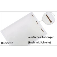 Wandbild Holzrahmen 2-teiliges -Set  50x100 cm Metropole im Abendglanz Skyline
