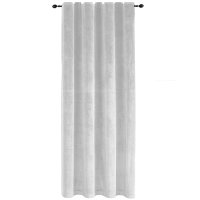 Verdunkelungsvorhang Samt weich 140  x  225 cm Vorhang Kräuselband Gardine blickdicht U-Band abdunkelnd