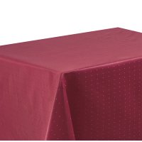 Tischdecke Punkte eckig fleckenabweisend bügelfrei Tischwäsche Mitteldecke pflegeleicht