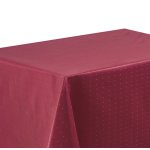 Tischdecke Punkte eckig fleckenabweisend bügelfrei Tischwäsche Mitteldecke pflegeleicht