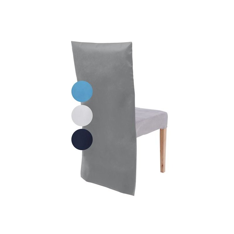 Festliche Stuhlhusse Uni Deko Stuhl Bezug 2er Set Überzug ca. 50x100 , 3,95 €