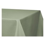 Tischdecke Leinenoptik 110x140 cm eckig Hellgrün beschichtet wasserabweisend Lotuseffekt fleckenabaweisend