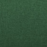 Tischdecke 130x220 cm grün dunkel oval beschichtet Leinenoptik wasserabweisend Lotuseffekt
