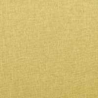 Tischdecke 130x220 cm gelb oval beschichtet Leinenoptik wasserabweisend Lotuseffekt
