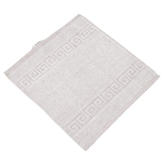 Seiftuch 100% Baumwolle 360g/m&sup2; Qualit&auml;t 30x30 cm taupe