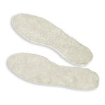 Einlegesohle Schuh Einlage naturwarm durch Schafwoll Anteil #1192 41/42