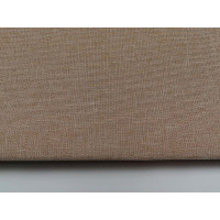 Tischdecke 110x140 cm braun hell eckig beschichtet Leinenoptik wasserabweisend