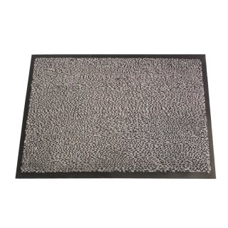 Schmutzfangmatte Fußabstreifer Fußmatte Türmatte Fußabtreter Teppich #1200 40x60 cm grau hell