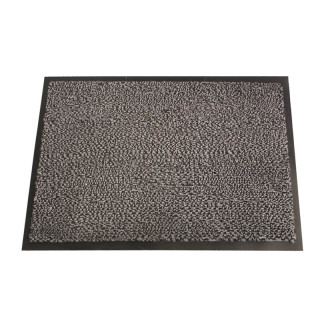 Schmutzfangmatte Fußabstreifer Fußmatte Türmatte Fußabtreter Teppich #1200 90x120 cm grau dunkel