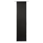 Verdunklungs Schiebegardine schwarz ca. 60x245 cm