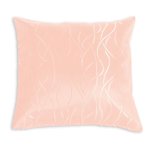 Kissenh&uuml;lle #257 Damast Streifen 50x50cm rosa pastell