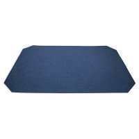 Tischset blau 35x50 cm Leinenoptik Stoff Platzset...
