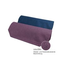 Tischset gelb 35x50 cm Leinenoptik Stoff Platzset beschichtet
