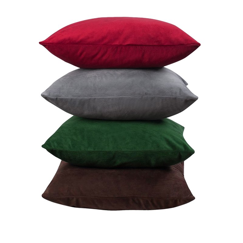 Kissenbezug Kissenhülle Zierkissen uni samt Deko Kissen 40x40 50x50 6, 4,95 €