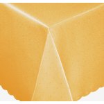Tischdecke 110x140 cm gelb eckig Mitteldecke Punkte b&uuml;gelfrei fleckenabweisend