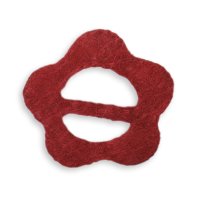 Raffhalter Sisal Blumeform Rot Gardinenspange...