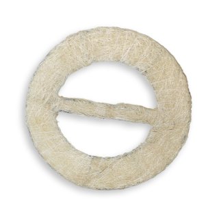 Raffhalter Rund Beige Sisal Gardinenspange Gardinenhalter Vorhang Wohnzimmer Dekoration