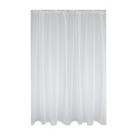 Vorhang Kräuselband weiß Emotion 300x245 cm Voile transparent