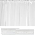 Vorhang Kräuselband weiß Emotion 300x245 cm Voile transparent