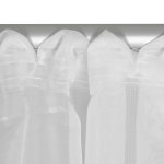 Vorhang Kräuselband weiß Emotion 300x245 cm Voile transparent