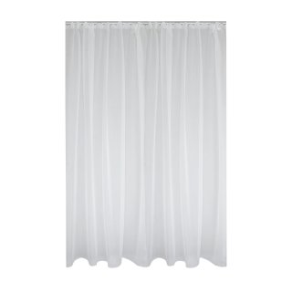Vorhang Kräuselband weiß Emotion 140x245 cm Voile transparent