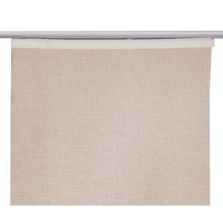 Fl&auml;chenvorhang meliert beige sand 60x245 cm Vorhang Desire Schiebegardine Raumteiler