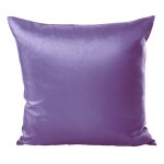Kissenhülle Wildseide Optik uni 40x40 cm flieder