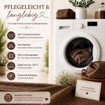 Tischdecke braun dunkel oval 160x220 cm damast Ornamente bügelfrei fleckenabweisend