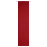 Schiebegardine Seidenglanz rot dunkel ca. 58x245 cm