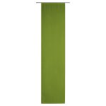 Schiebegardine Seidenglanz grün dunkel ca. 58x245 cm