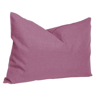 Kissenbezug 30x50 cm lila hell Struktur Leinenoptik Kissenhülle für Dekokissen