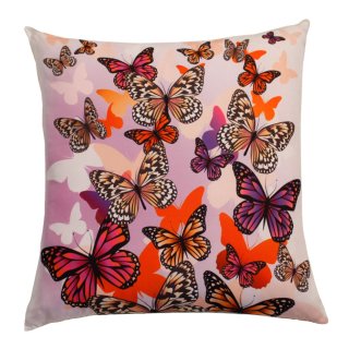 Kissenbezug Fotodruck Schmetterling 1 45x45 cm Zier Kissen Bezug Kissenhülle Dekokissen