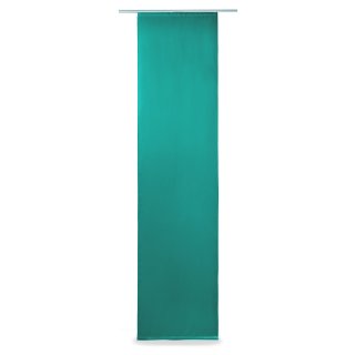 Verdunklungs Schiebegardine türkis ca. 60x245 cm