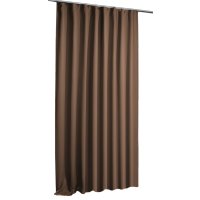 Verdunklungsvorhang braun Blackout Gardine...
