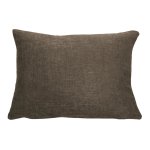 Kissenhülle Villa Leinenstruktur Kissenbezug braun taupe 40x60