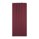 Verdunklungsgardine Blackout Kräuselband Vorhang 135 x 245 Gardine burgund