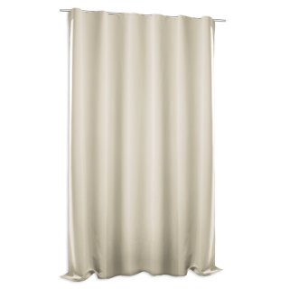 Verdunklungsvorhang ecru 295x245 cm Kräuselband extra breit Vorhang Gardine