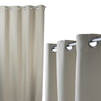 Verdunklungsvorhang Ösen Vorhang 295x245 cm extra breit Gardine blickdicht