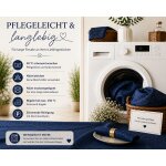 Tischdecke blau dunkel rund 160 cm Ø  damast Ornamente bügelfrei fleckenabweisend
