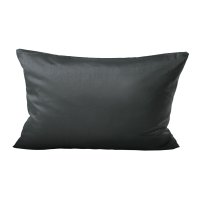 Kissenhülle Wildseide Optik uni 40x60 cm anthrazit