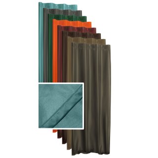 Thermogardine Alaska Blickdicht Vorhang Polar Fleece Ubergardine